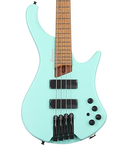 Amazon.com: Ibanez Bass Workshop EHB1005MS Bass Guitar - Sea Foam