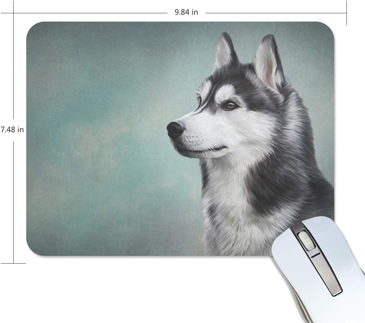 Amazon マウスパッド ハスキー かっこいい いぬ 光学式マウス対応 防水 滑り止め生地 ゴム製裏面 軽量 耐久性 携帯便利 ノートパソコン用 オフィス用 快適 プレゼント Mxyjf マウスパッド 通販