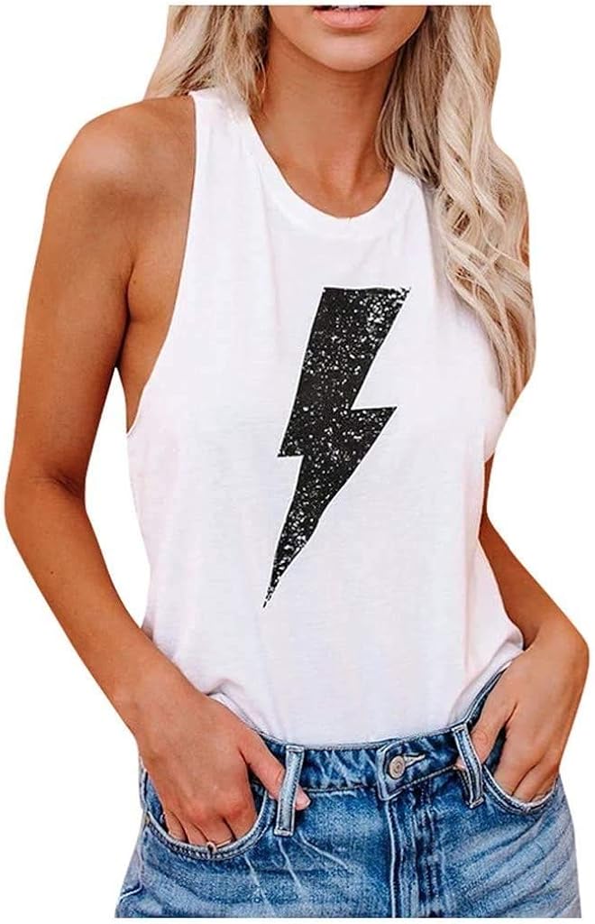 Graphic tee tank tops Clearance