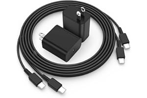 DELONI USB C Charger 45W Super Fast Charging for Samsung, Type C Charger Block Plug with 3 FT+6 FT Phone Charger Android Type C Cable Cord for Samsung Galaxy S24 Ultra/S24/S24+/S23 Ultra/S23+/S22 Ultra