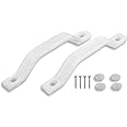 Leisure Coachworks 2 Pack All Weather Plastic Grab Handle - Entry Door Assist Bar for RV, Trailer, Camper, Motor Home, Cargo 