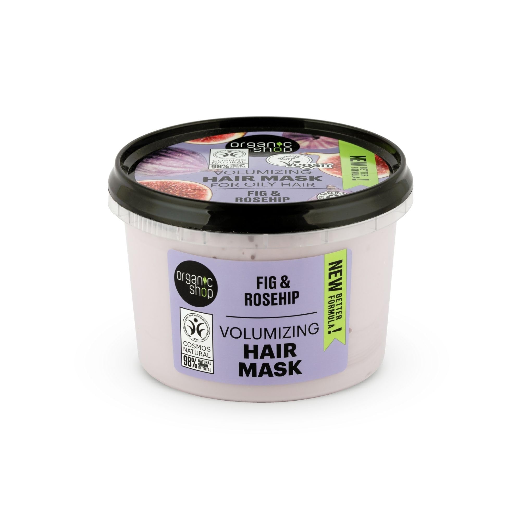 OS Volumizing Hair Mask for Oily Hair Fig and Rosehip, 250 ml