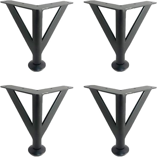 FGVBC 4 Stück Sofabeine Verstellbare Möbelbeine Dreieck Stützmöbel Füße