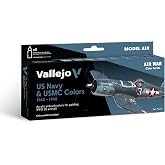 Vallejo WWII USN Aircraft Model Watercolor Air Paint, 17ml
