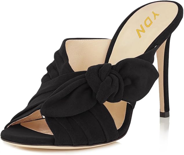 high heel mules amazon