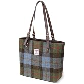Harris Tweed Large Tote Bag for Women
