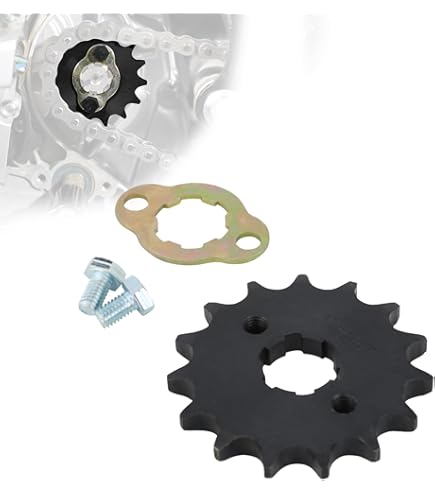 thumbnail image 2 of 420 14T 17mm Motorcycle Front Engine Sprocket For 50cc 70cc 110cc 125cc 140cc 160cc Z50 CT70 2 of 14