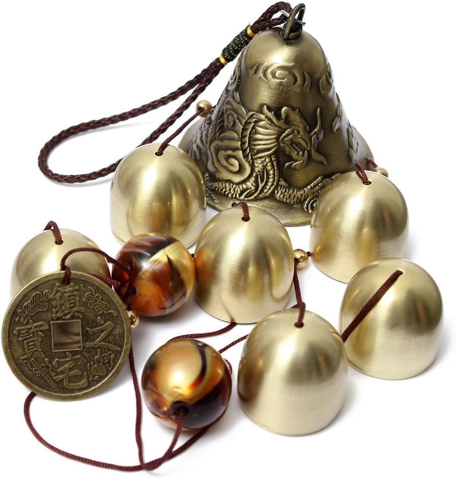 Garden Metal Wind Chime Outdoor Indoor Bell Wind Chime Home Decoration 40cm