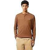 Lacoste Mens Long Sleeved Heavy Cotton T-Shirt