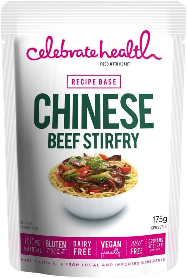 Celebrate Health Chinese Beef Stir Fry Recipe Base 175g