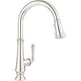 American Standard 4279300.013 Delancey Pull-Down Kitchen Faucet with Sprayer, Polished Nickel