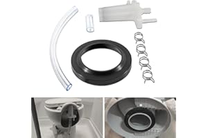 DEARCHAN 34122 RV Toilets Vacuum Breaker Kit 34122 Toilets Water Valve Kit for Thetford Style II, Style Lite, Style Plus, and Residence Model Toilets
