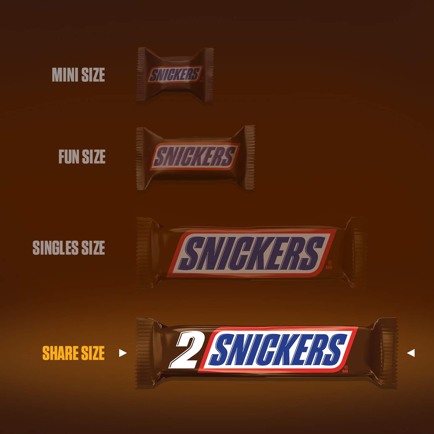 Amazon Com Snickers Chocolate Candy Bar 24 Count Candy And Chocolate Bars Grocery Gourmet Food