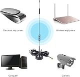 AEDIKO 2x 7dBi 4G LTE Antenna RP-SMA Male Magnetic Base 3m RG174 Cable view 5