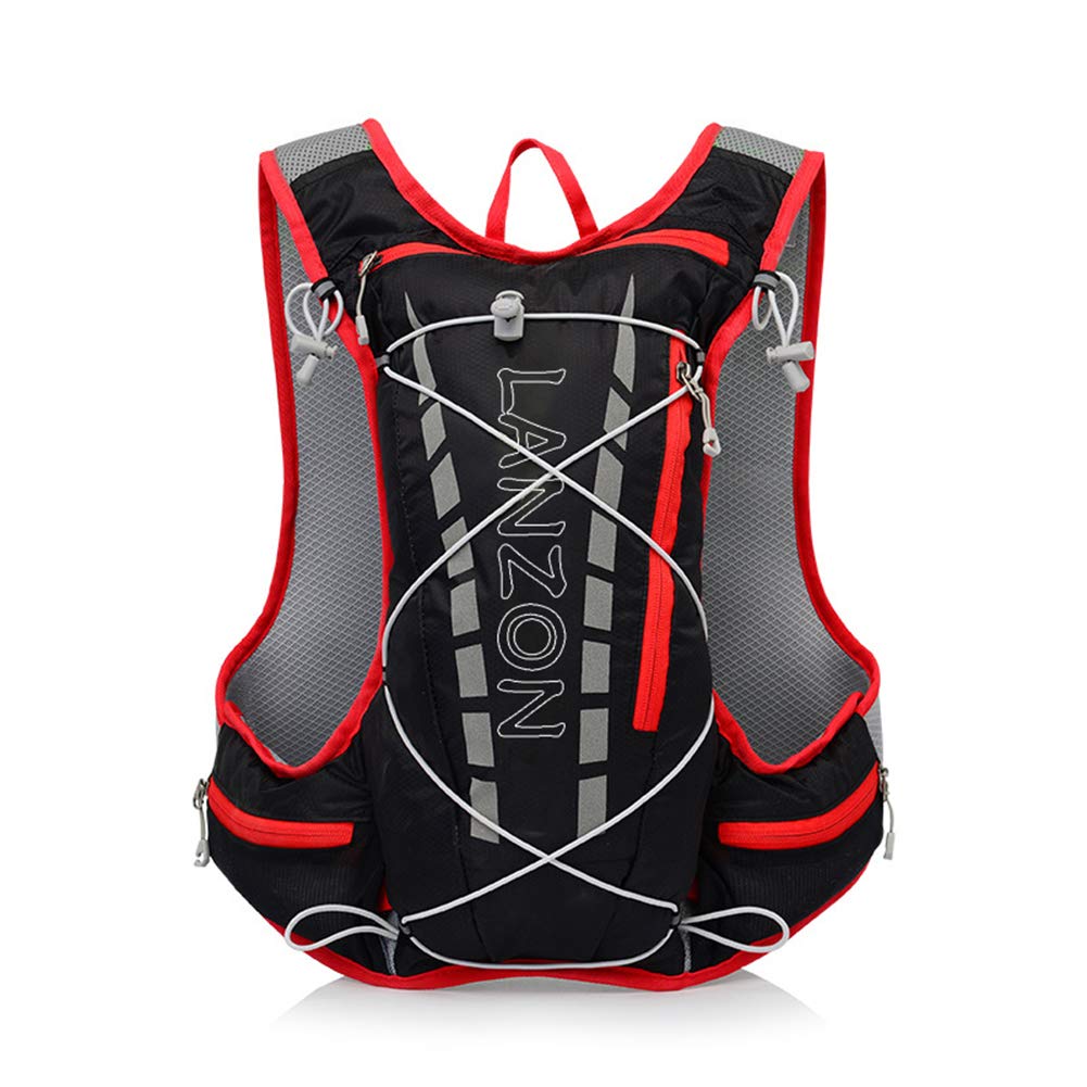 FDA Approved Marathon Running Vest LANZON Hydration Pack 2L or 3L Water Bladder Hiking Cycling
