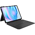 Logitech Combo Touch iPad Air 13 inch Case M2 (2024), iPad M3 & Air Keyboard Case with Kickstand - Midnight Black