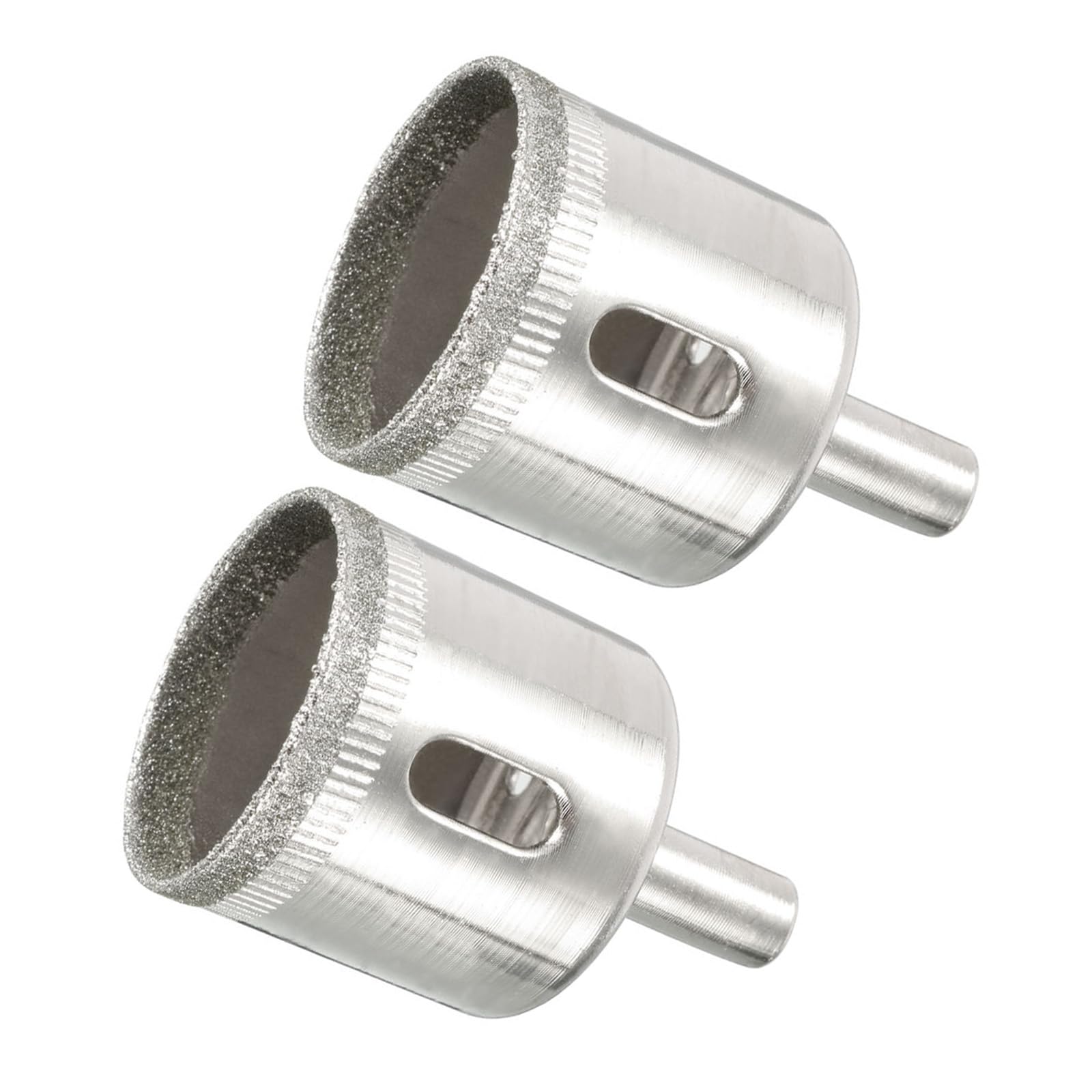 CoCud Diamond Hole Saws Drill Bits, 32mm / 1-1/4" Drilling Diameter, Nickel Plated Alloy Steel Drill Bit - (Applications: for Glass Ceramic Tiles Marble Stone), 2-Pieces