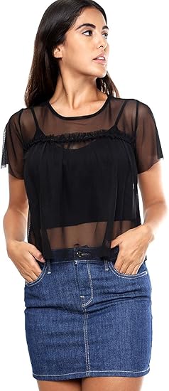 blusas mesh