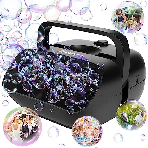 Fullware Bubble Machine, 16Wands 10000+ Bubbles Per Minute Automatic