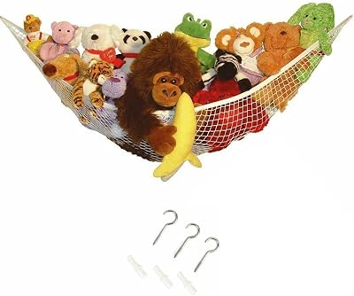 ShopHut Teddy Hammock Large Mesh Net Soft Toy Organizer for Kids