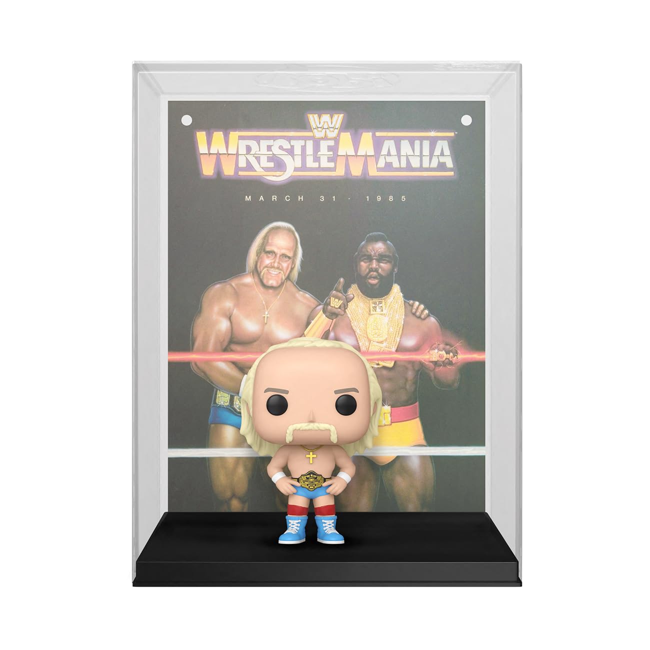 Funko WWE: Hulk Hogan Wrestlemania Pop! Cover Vinyl Action Figure