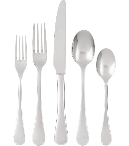 Amazon.com: Ginkgo International Mariko 20-Piece Stainless Steel