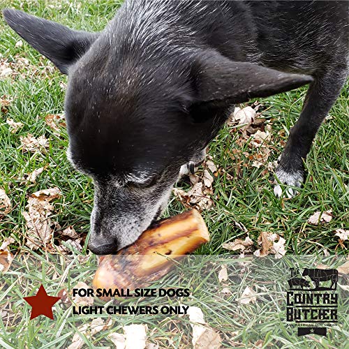 The Country Butcher Meaty Pork Knuckle Dog Bones, Made in USA, Natural