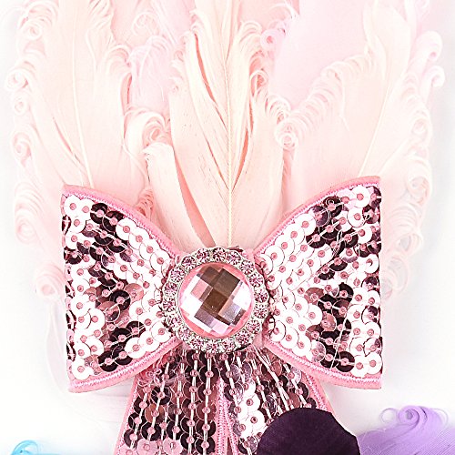 VITORIA'S GIFT Baby's Headbands Girl's Hair feathers Headdress Head Wear (3 pcs)