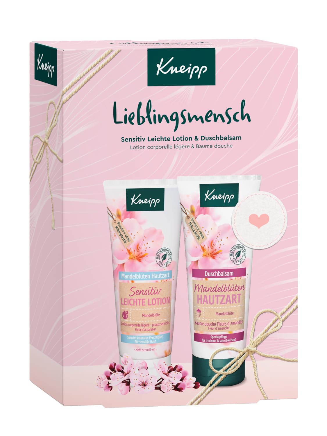 Kneipp Favourite Person Almond Blossom Soft Skin Gift Set 2 x 200 ml