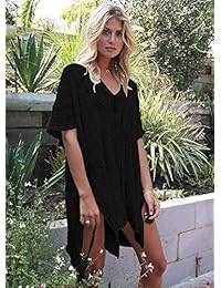 CASILY Bikini de playa de verano para dama Bikini Crochet Dress Up Dress