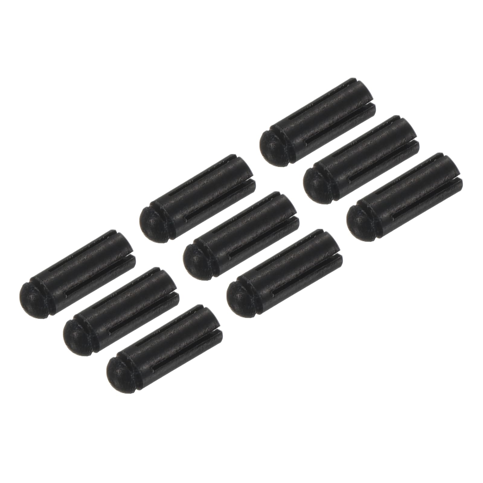 PATIKIL Dart Flight Protectors, Aluminum Alloy Dart Accessories Wing Savers for Steel & Plastic Flights - 9 Pack (Black)