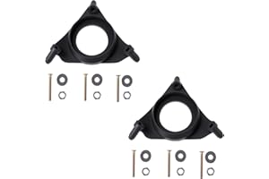 PODOY GP51487 Tank Bolt Assembly Kit Compatible with Kohler Wellworth Triangle Toilet Tank to Bowl Gasket Kit（Pack 2）