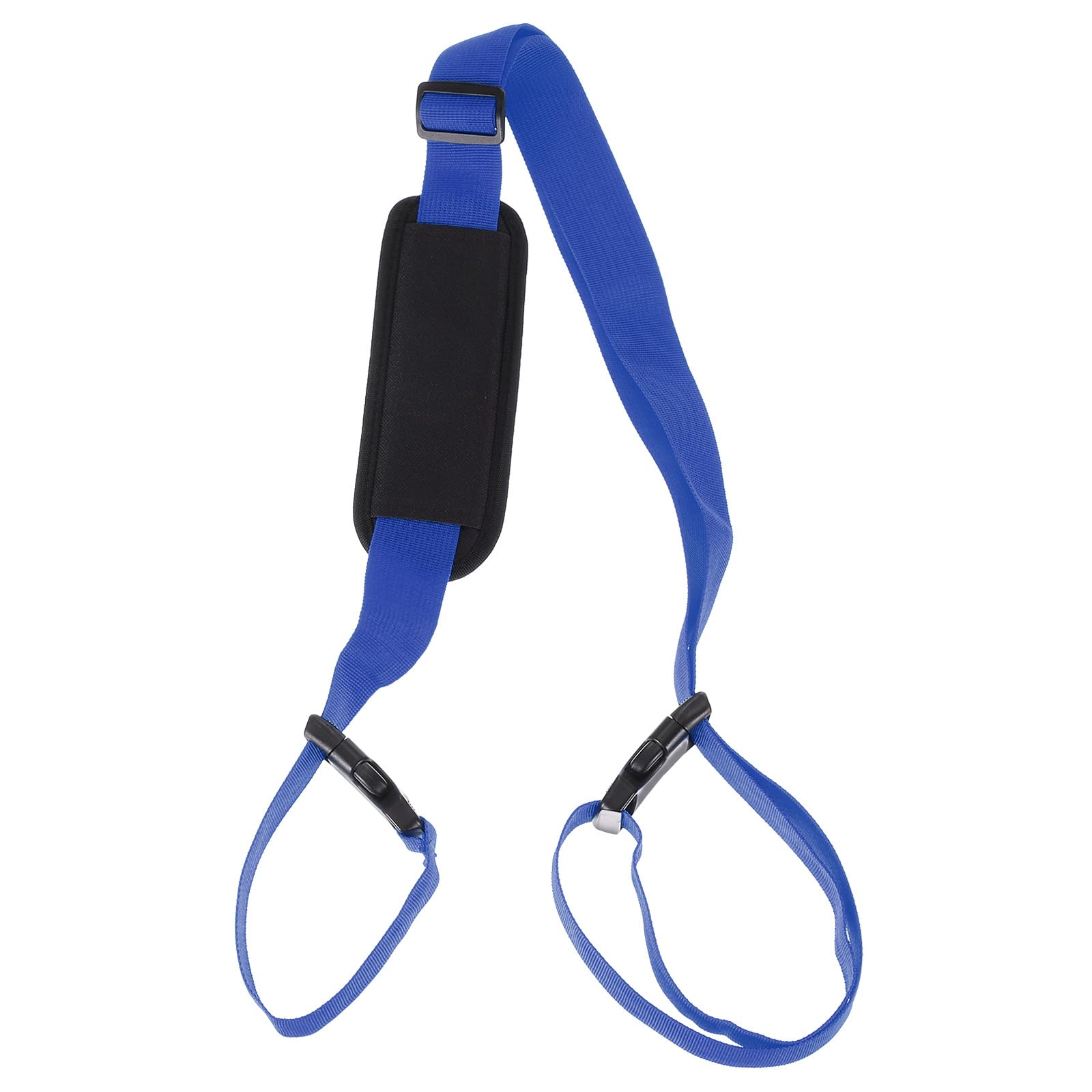 PATIKIL Carrying Beach Chair Straps, Adjustable Shoulder Straps for Folding Chair Backpack, Dark Blue