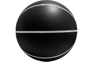 WAYNHUI The Official Silent Basketball Size 7 (29.5") New Grooved Airless Foam Basketball for Quiet Dribbling and Indoor Training