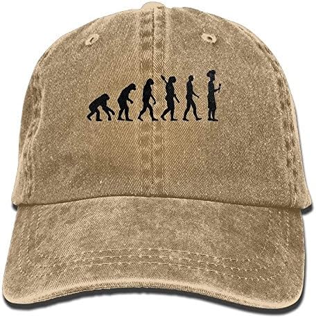 DIYoDGG Adult Vintage Adjustable Cowboy Hat Gym Caps - Evolution of Chef