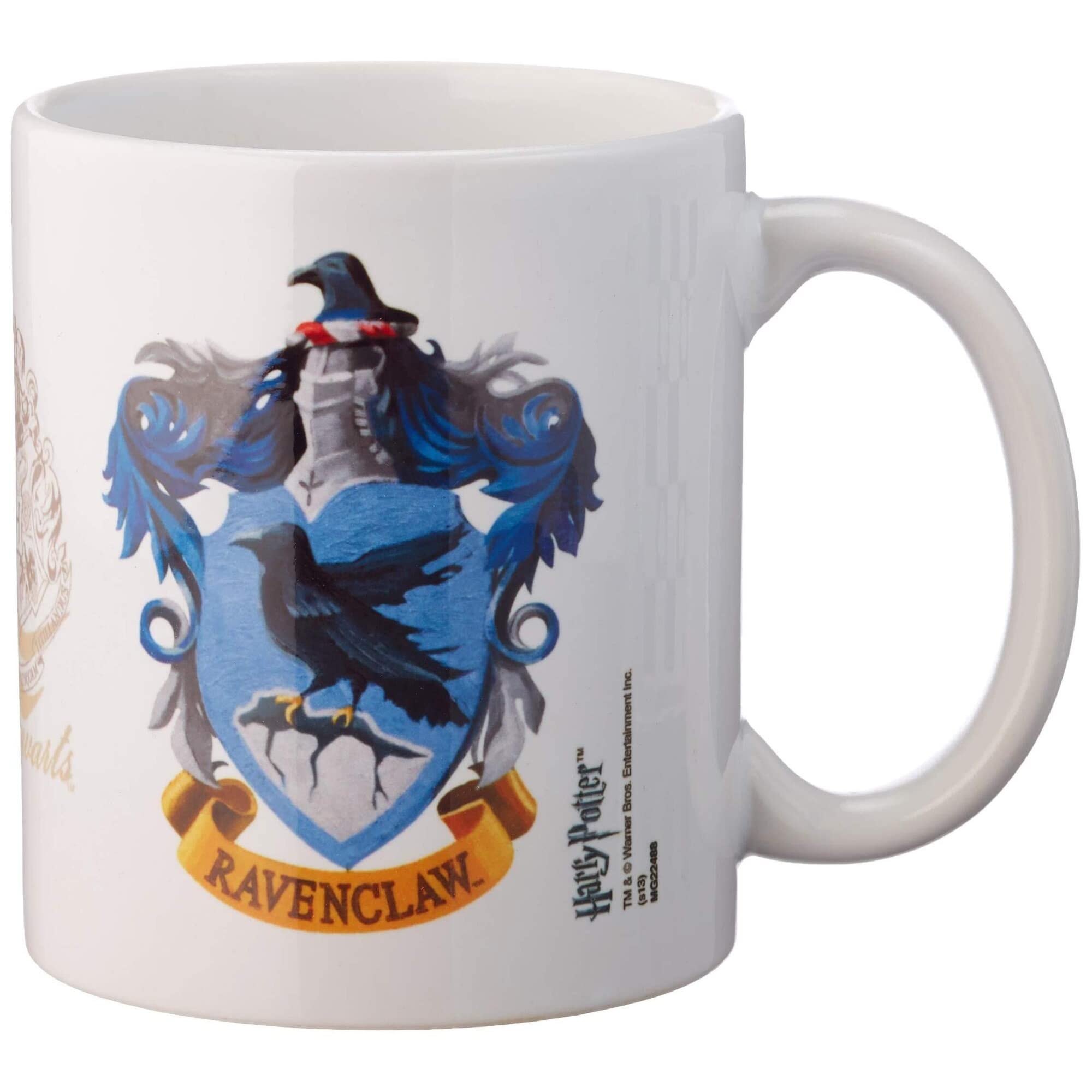Pyramid International Harry Potter Ravenclaw and Hogwarts Crest Ceramic Mug in Presentation Box - Official Merchandise