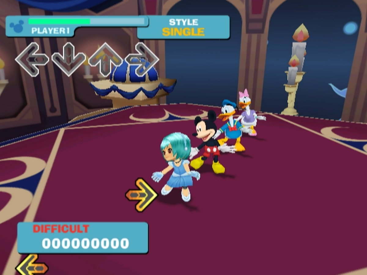 Dance Dance Revolution Disney Grooves Includes Two Dance Mats