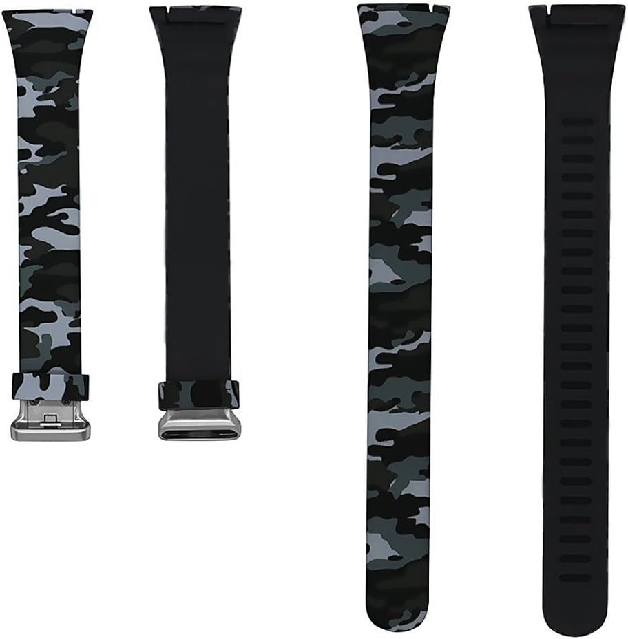 Pard H3 / H5 Sports Fitness Tracker Replacement Watch Bands, Blue Black