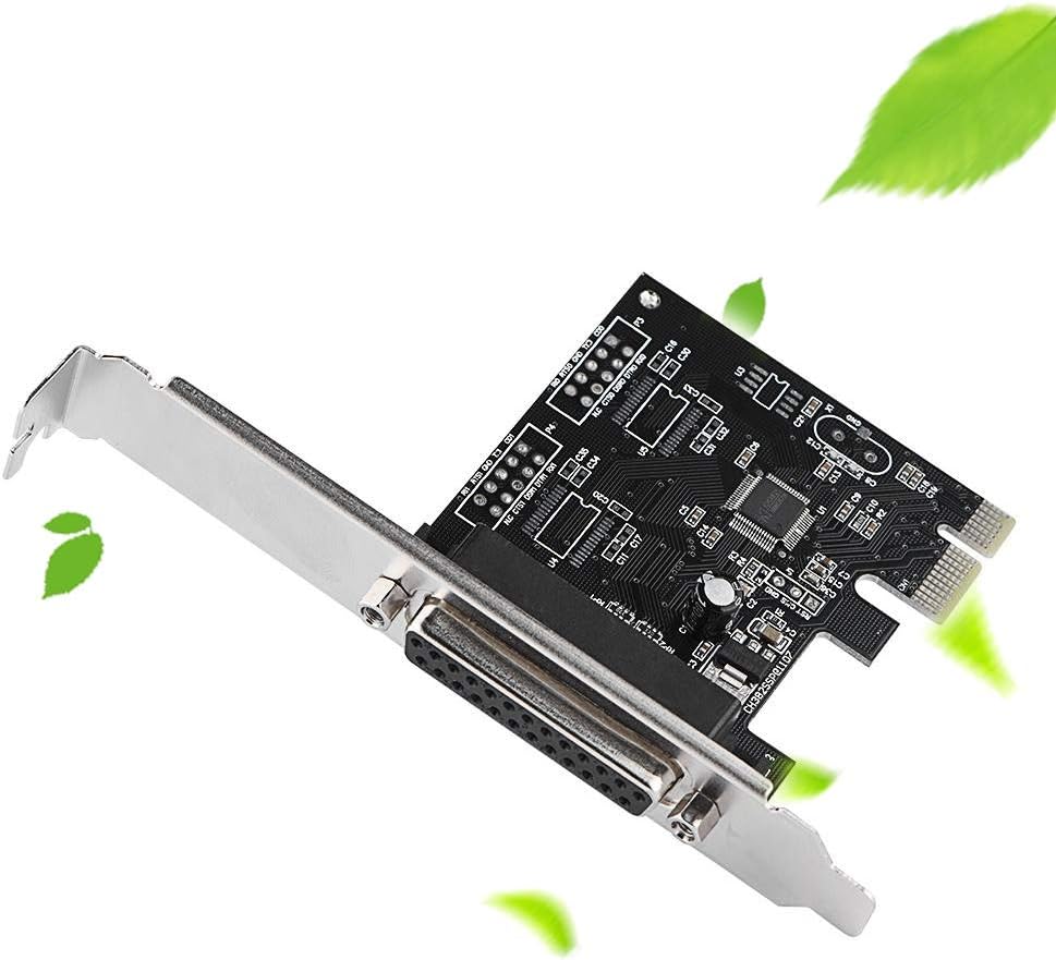 PCI Express Parallel Card,PCIE to Parallel Port Card Print Port LPT PCI-E LPT Printer Card Adapter DB25, default - Image 3