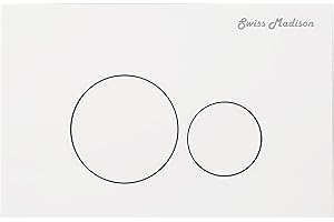 Swiss Madison Well Made Forever SM-WC001W Actuator Flush Plate, White