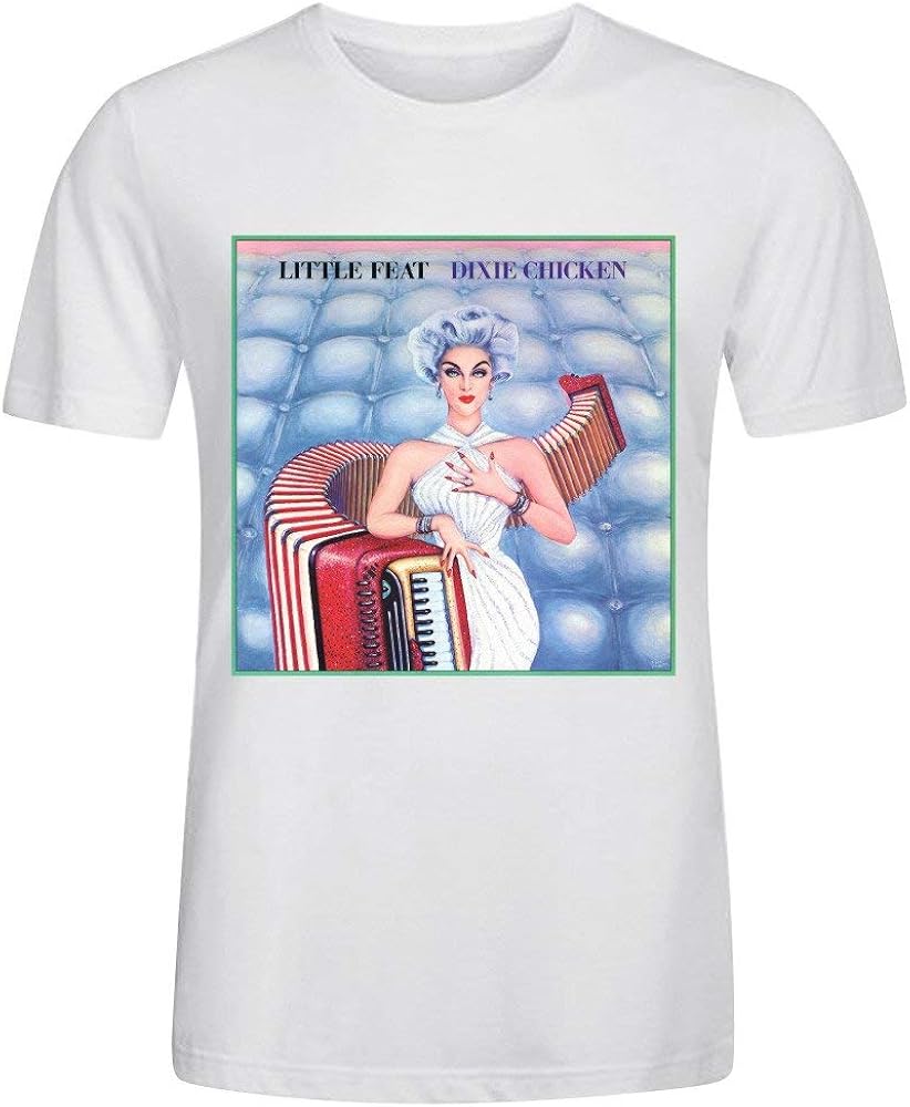 Men's Little Feat Twofff1 Round Neck Shirts Tee: Amazon.co.uk: Clothing