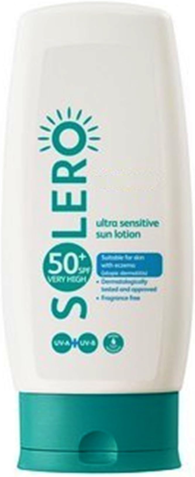 Solero Ultra Sensitive Sun Lotion SPF 50 200ml x 1 Amazon.co.uk Beauty