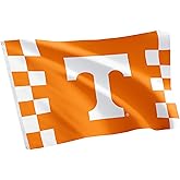 Desert Cactus University of Tennessee UT Flag - 3 x 5 Feet Volunteers Banner, Indoor/Outdoor Durable Fabric, 100% Polyester Design (Style A)