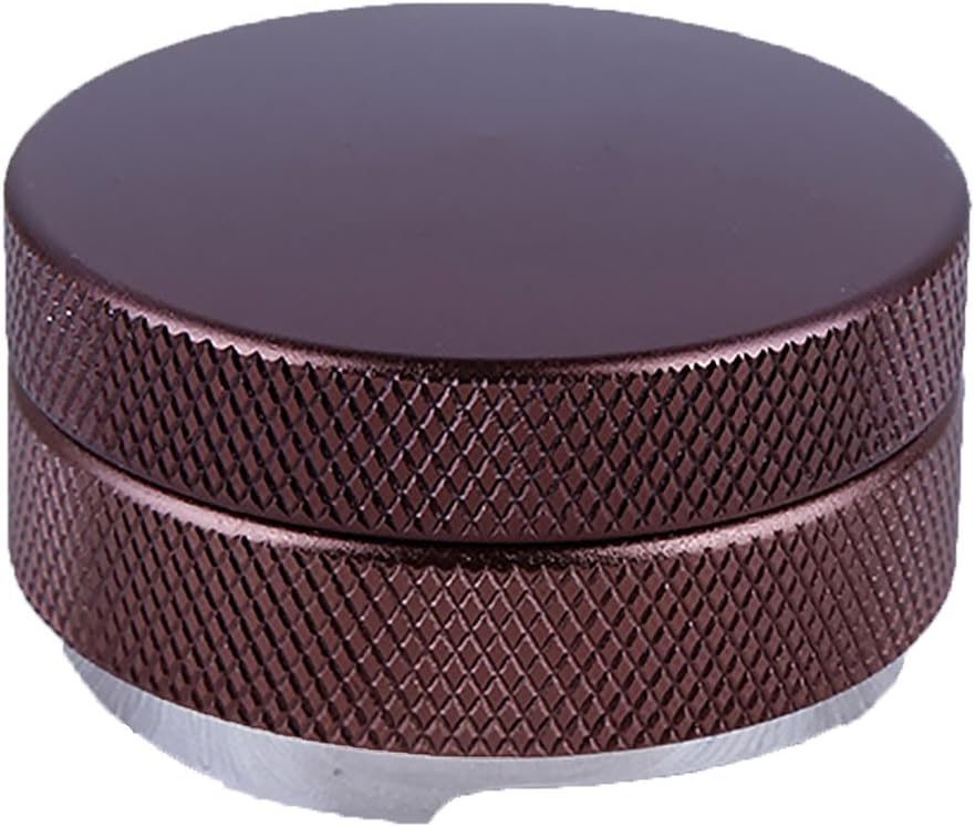 Coffee Tamper,522.6g Espresso Coffee Distributor Stainless Steel Leveler Tool Tamper for Macaron Coffee Perfect Extraction in Machines(Coffee)