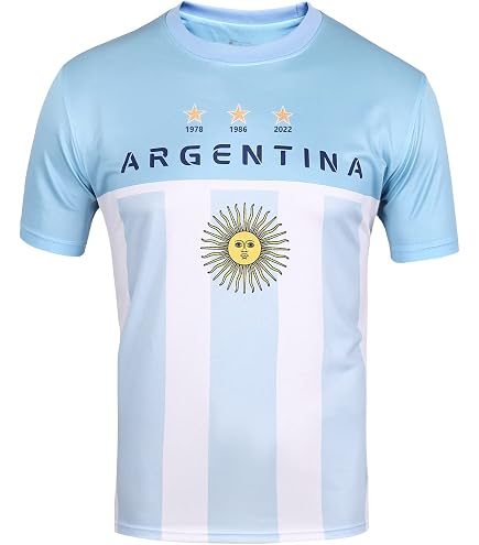 Amazon.com: SINLEISI Argentina 2026 World Cup Fan Soccer Jersey
