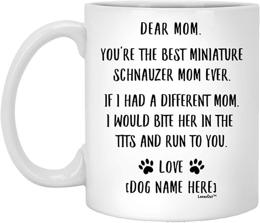 white schnauzer gifts