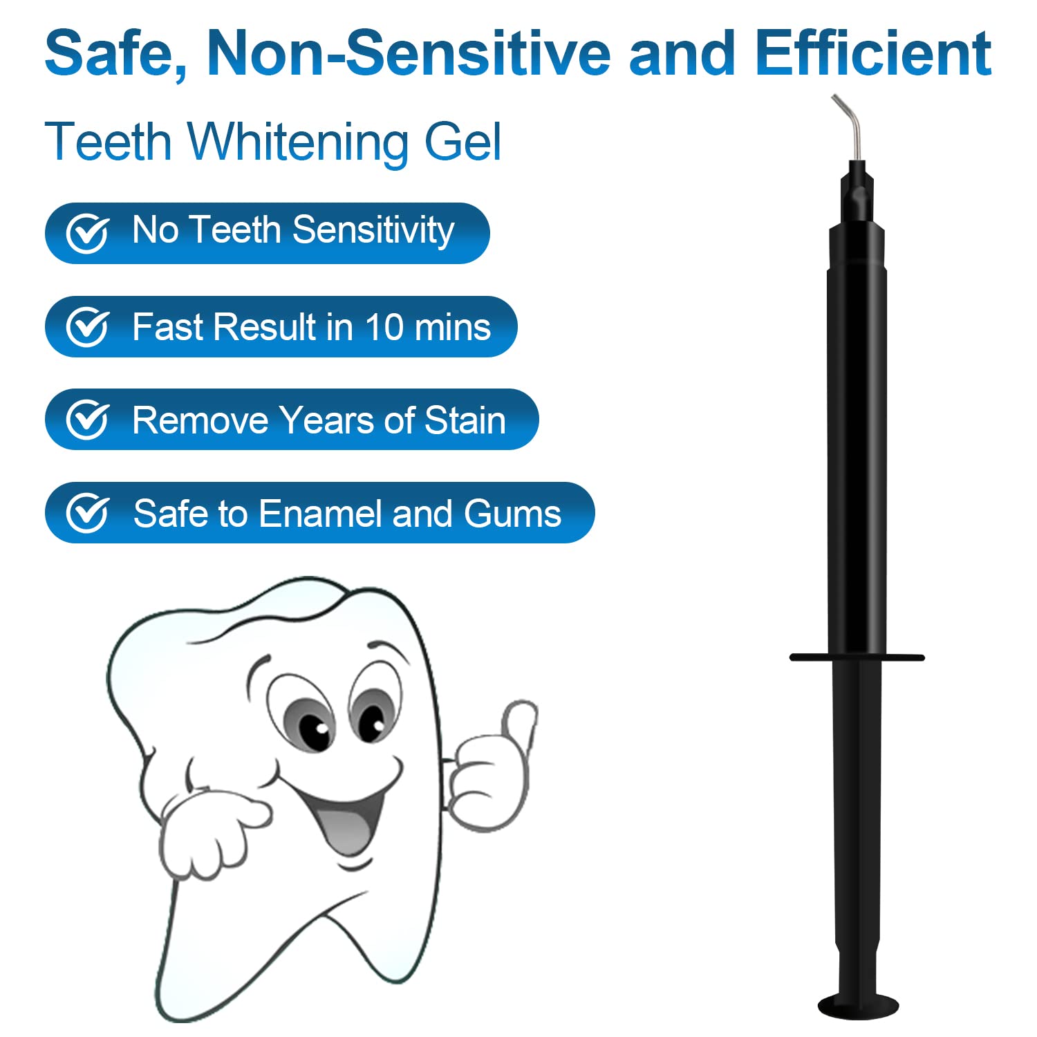 EZGO 10 Pieces 3ml Dental Gingival Barrier Protection Gel, Professional Gum Protector Gel for Teeth Whitening