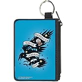 Coin Purse Canvas Harry Potter Ravenclaw Eagle Wisdom Learning Wit Tattoo Blue