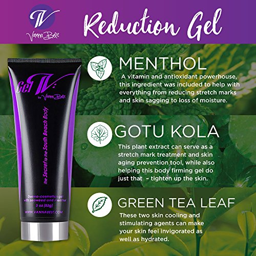 Vanna Belt GelV Mini 3 oz Airplane Approved Formulated to Fade