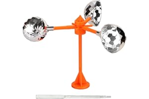 Flyonte Birds Reflect Deterrent Visual Bird Scarer Deterrent Devices Outdoor Bird Control for Seagull Pigeon Harmless Device to Keep Birds Away from Your Farm Boat (Orange)